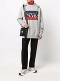 Junya Watanabe MAN logo drawstring hoodie