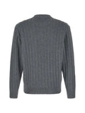 BOSS textured-knit cotton sweater