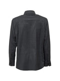Caruso button-up flap-pocket overshirt