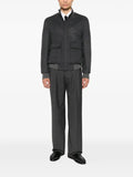 Brunello Cucinelli panelled high-neck jacket