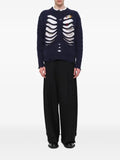 Doublet cable-knit sweater